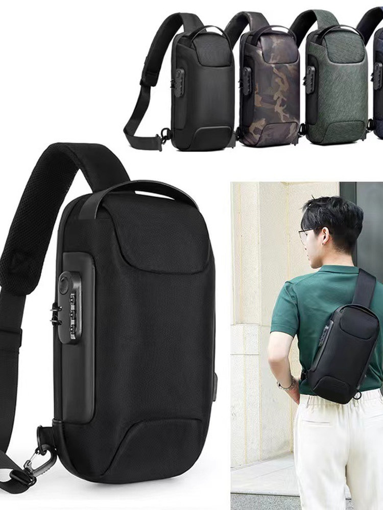 Motorcycle Gear Backpack - Multi-Functional Large Capacity Chest Bag Single