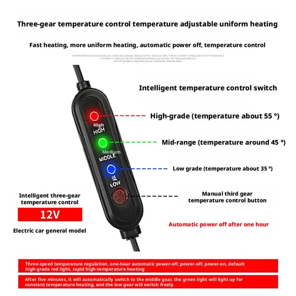 Motorcycle Heated Grips USB 12 - Handlebar Grip Heated recension och pris