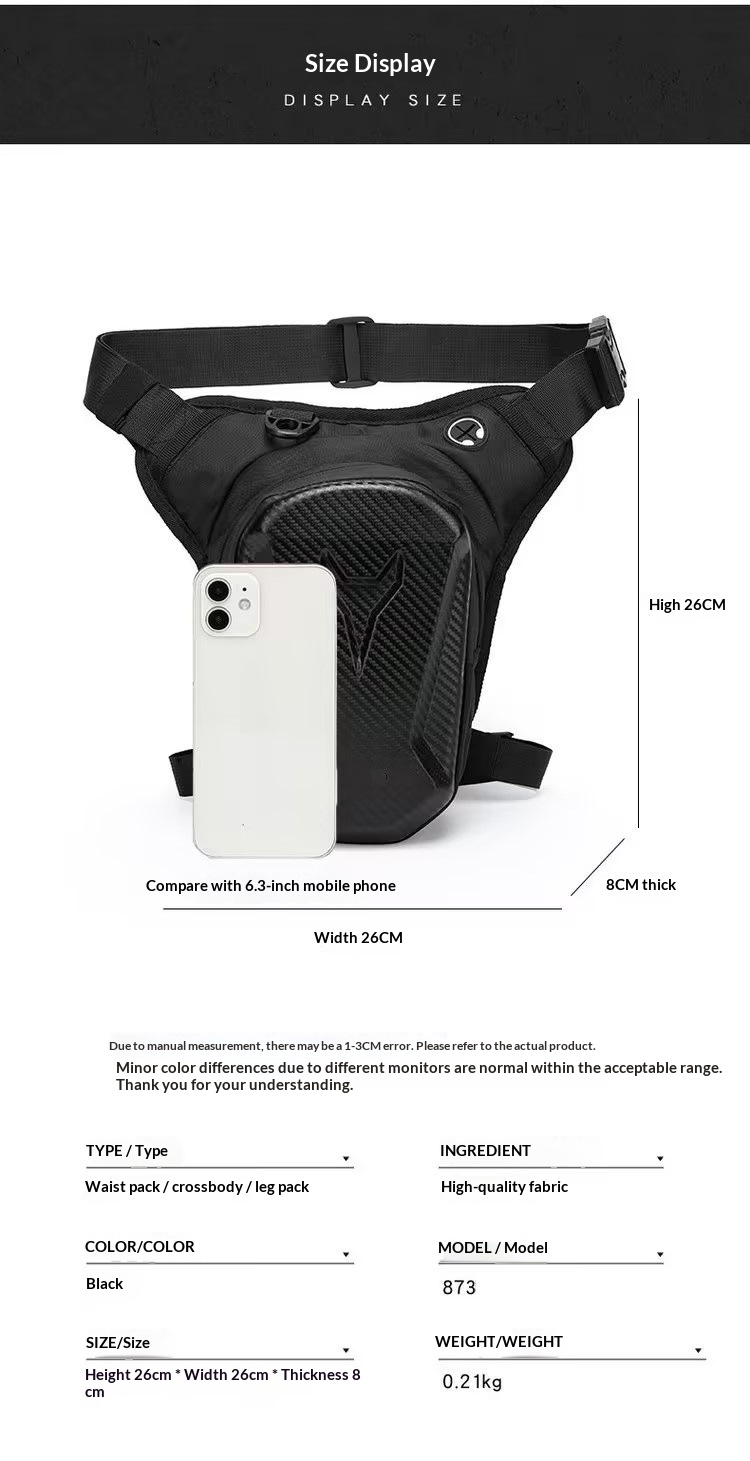 Motorcycle Leg Tank Bag Waterp - Motorcycle Gear Companies recension och pris