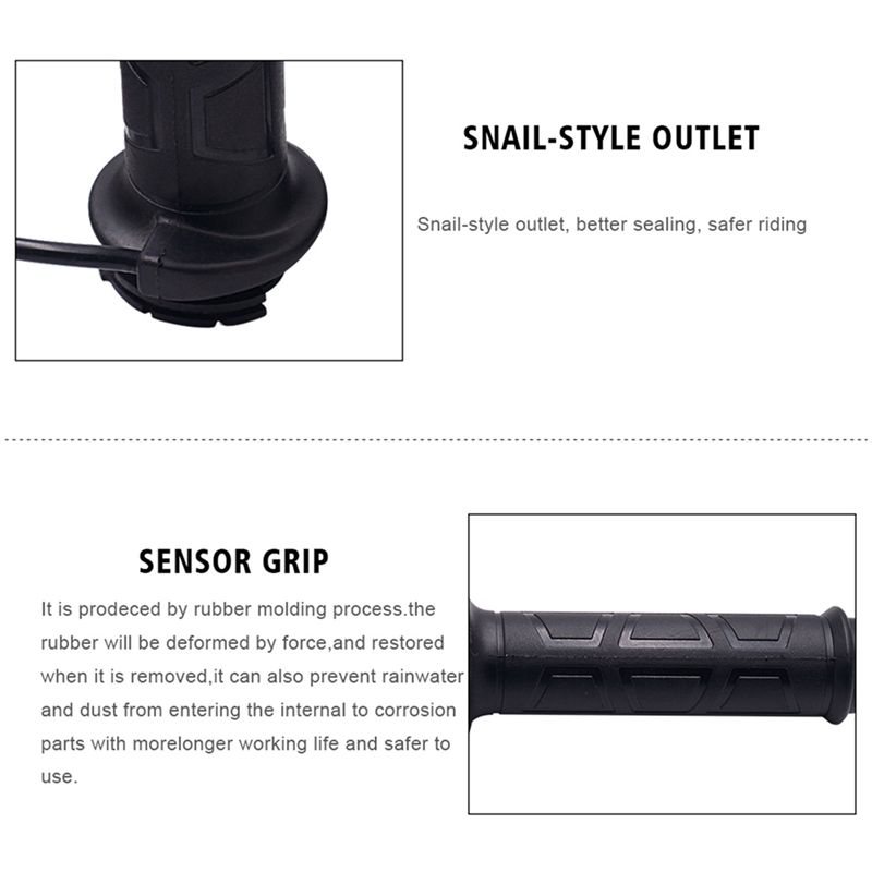 Professional Winter Motorcycle - Handlebar Grip Heated recension och pris