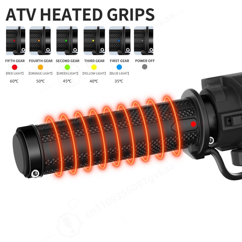 A3 ATV Heated Hand Grips 4th G - Handlebar Grip Heated recension och pris
